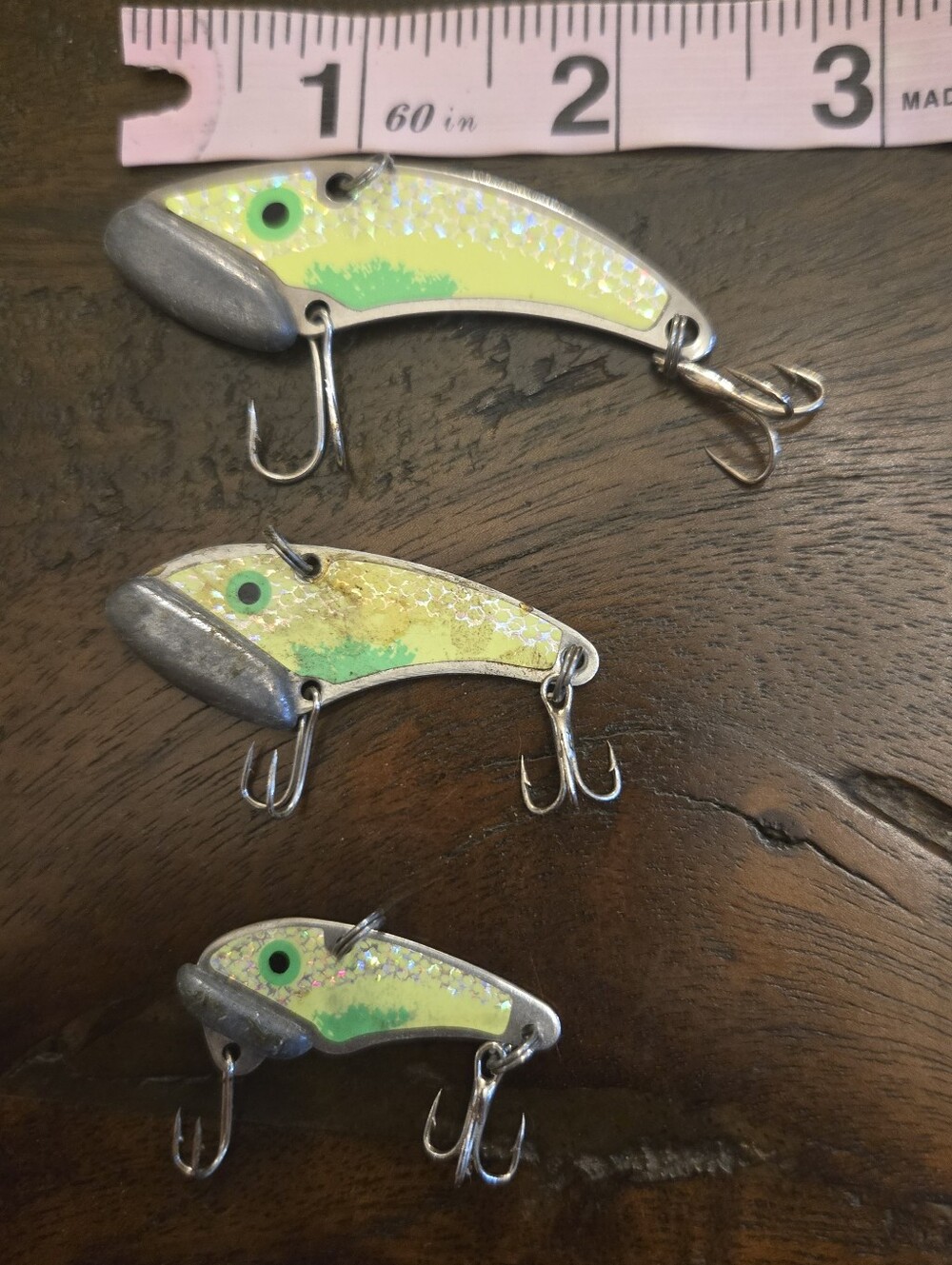 SteelShad blade baits Lot Of 3 Fishing Lures Outdoors